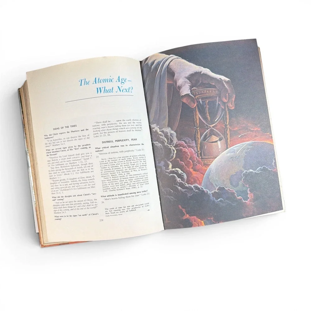 VTG 1962 Bible Readings for the Home Hardcover Illustrated Review and Herald SDA